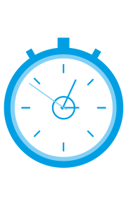 Illustration einer Stoppuhr